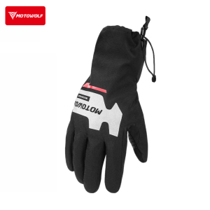 MOTOWOLF Waterproof Winter Motorcycle Gloves, Touchscreen Warm Thermal Gloves for Men Women