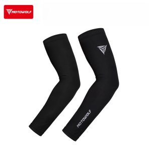 MOTOWOLF Cooling Arm Sleeves for Men Women, UV Protection Breathable Arm Cover for Cycling & Riding