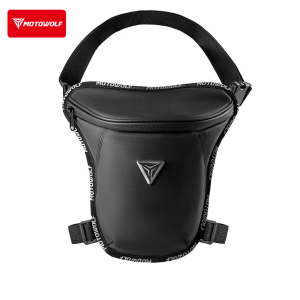 MOTOWOLF Motorcycle Leg Bag, Waterproof Thigh Waist Bag with Adjustable Strap for Riding