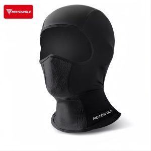 MOTOWOLF Motorcycle Balaclava Face Mask - Breathable Anti-Fog Cooling Silk Helmet Liner for Men Women